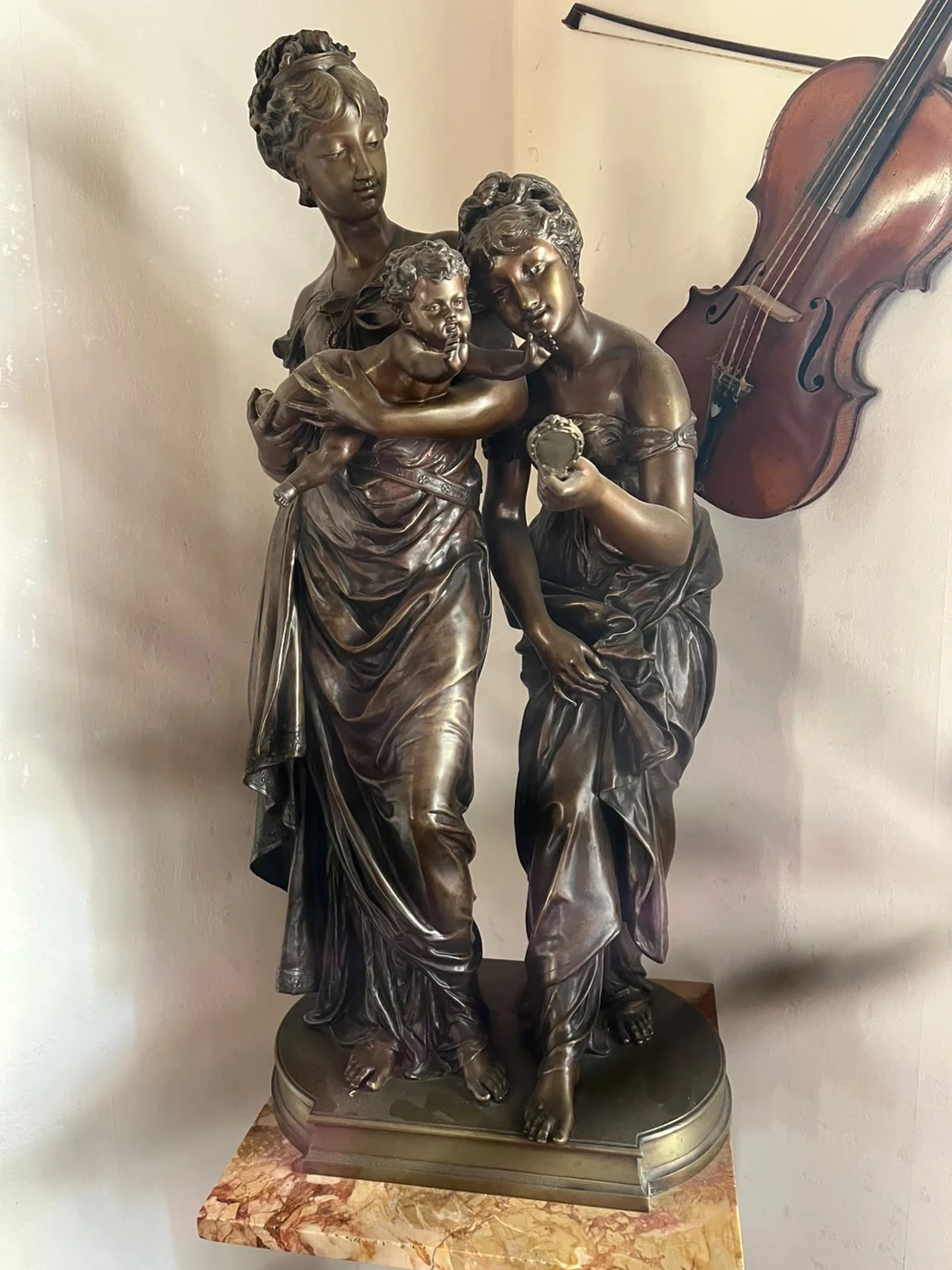 Sculpture ancienne en bronze